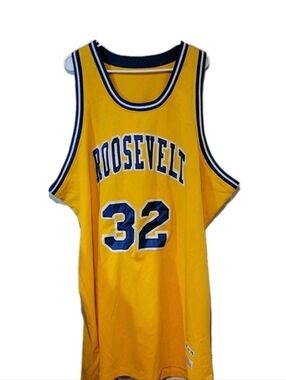 Authentic Dr J Julius Erving Roosevelt High School Jersey 3XL Throwback Vintage